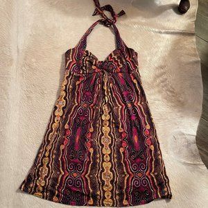 BRAND NEW - Laundry - Multicolor Halter Dress - BRAND NEW!